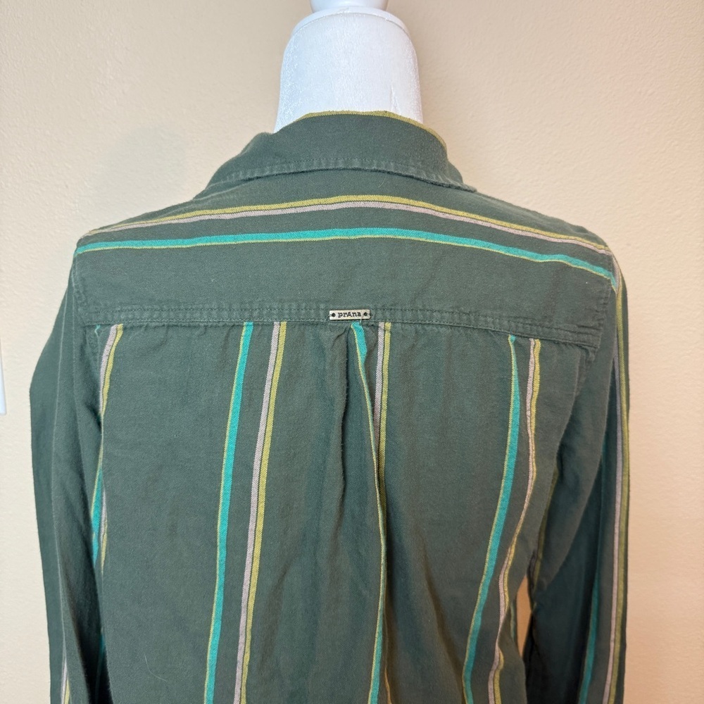 Prana Alfie Flannel Shirt Size Small - Picture 9 of 11